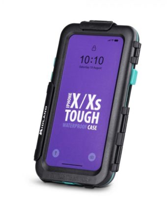 PORTA TELEFONO MOTO UA-HARDWPIX-CTE +UA-BIKE CUSTODIA WATERPROOF RIGIDA PER IPHONE X CON AGGANGIO MANUBRI TUBOLARI