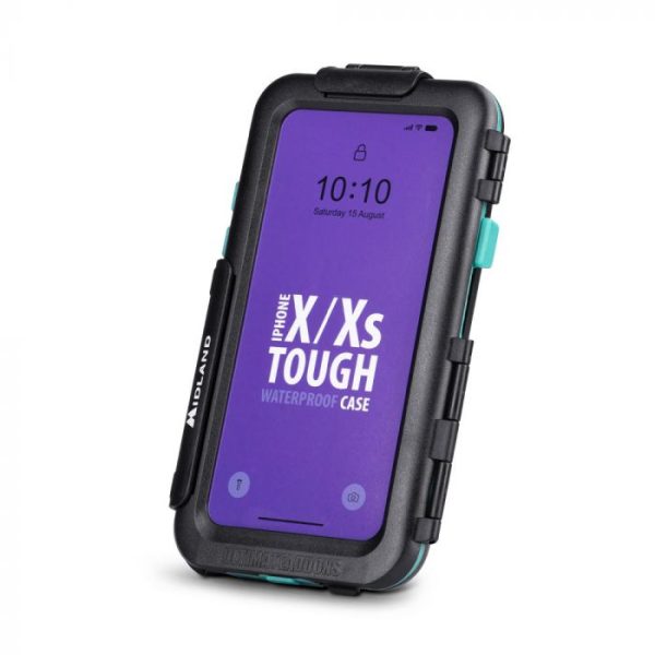 PORTA TELEFONO MOTO UA-HARDWPIX-CTE +UA-BIKE CUSTODIA WATERPROOF RIGIDA PER IPHONE X CON AGGANGIO MANUBRI TUBOLARI