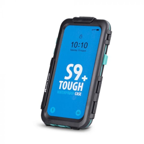 PORTA TELEFONO MOTO UA-HARDWPS9-PLUS-CTE+UA-BIKE CUSTODIA SAMS. S9PLUS CON AGGANCIO MANUBRI TUBOLARI