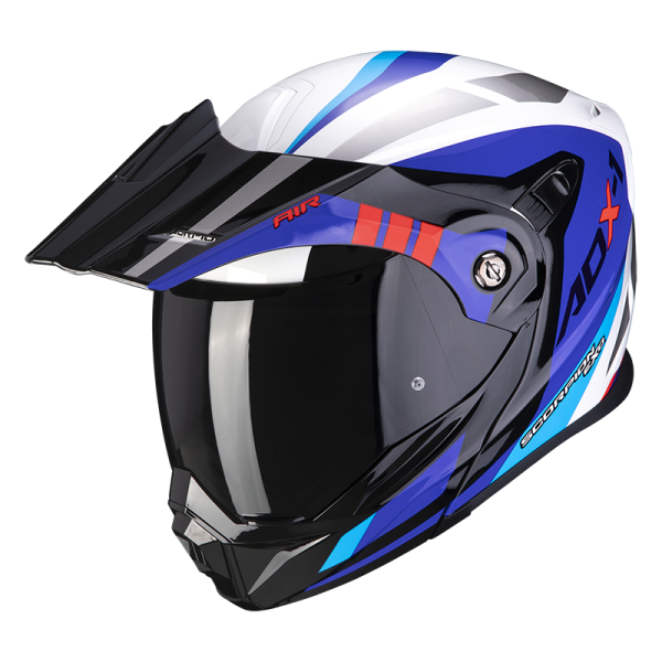 CASCO ADVENTURE ADX-1 LONTANO WHITE BLUE RED