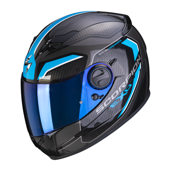 CASCO INTEGRALE EXO-490 SUPERNOVA BLACK-BLUE