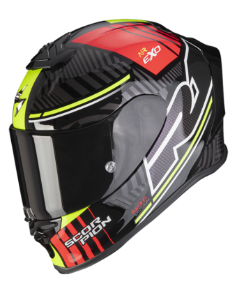 CASCO INTEGRALE EXO-R1 AIR VICTORY BACK SILVER RED