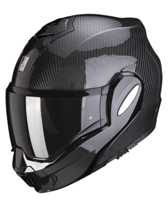 CASCO MODULARE EXO-TECH CARBON SOLID  BLACK