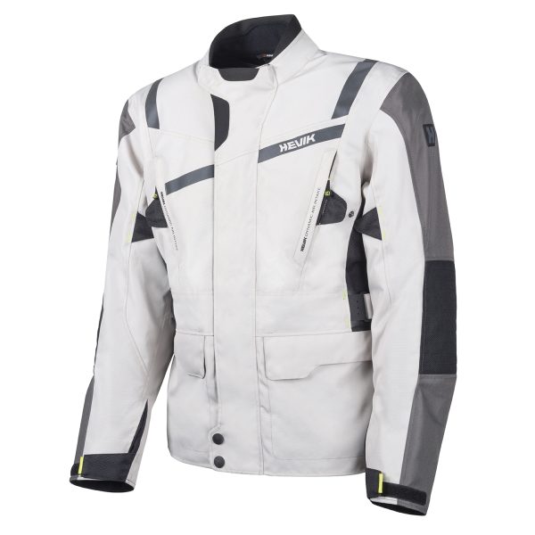 GIACCA MOTO – STELVIO UOMO GRIGIO GHIACCIO