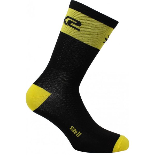 CALZA CORTA BLACK-YELLOW