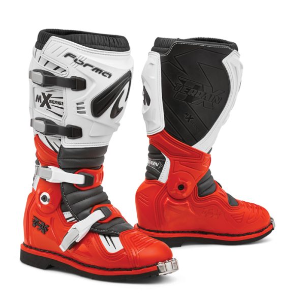 STIVALI CROSS TERRAIN TX RED-WHITE