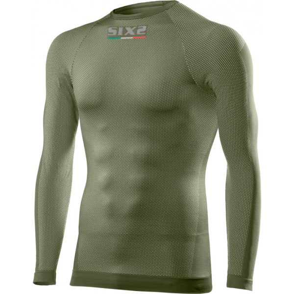 MAGLIA UNDERWEAR 4 STAGIONI MANICA LUNGA VERDE