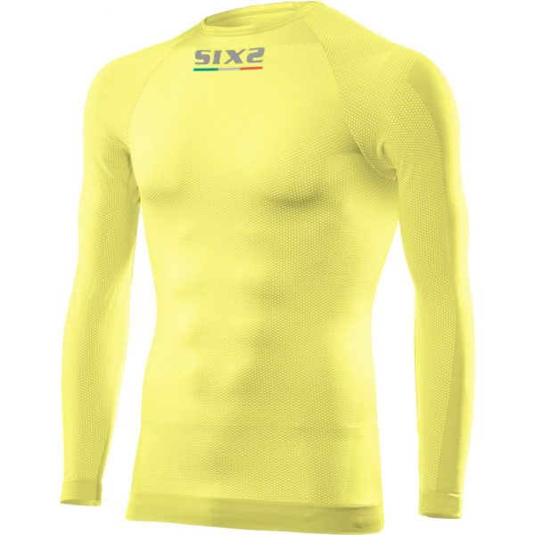 MAGLIA UNDERWEAR 4 STAGIONI MANICA LUNGA YELLOW FLUO