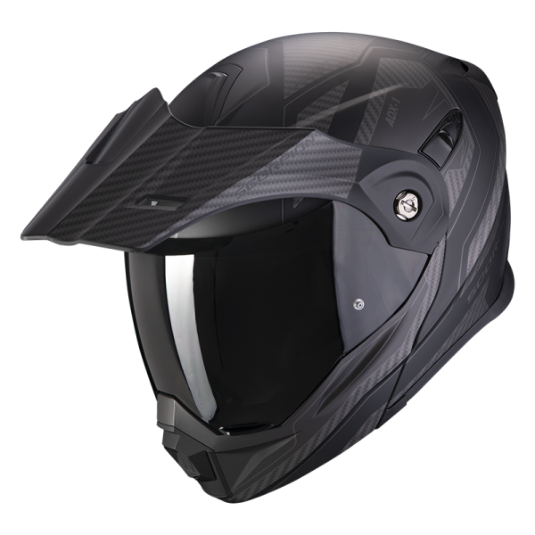 CASCO ADVENTURE ADX-1 TUCSON MATT BLACK CARBON BLACK