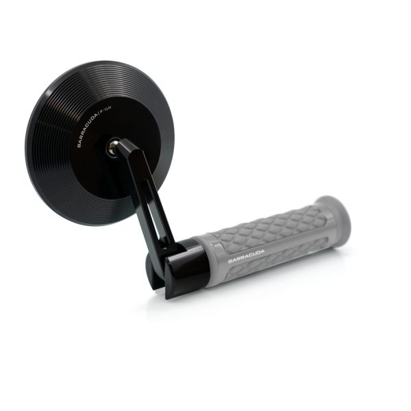 RETROVISORI MOTO SINTESY BAR END B-LUX COPPIA SPECCHI NERO