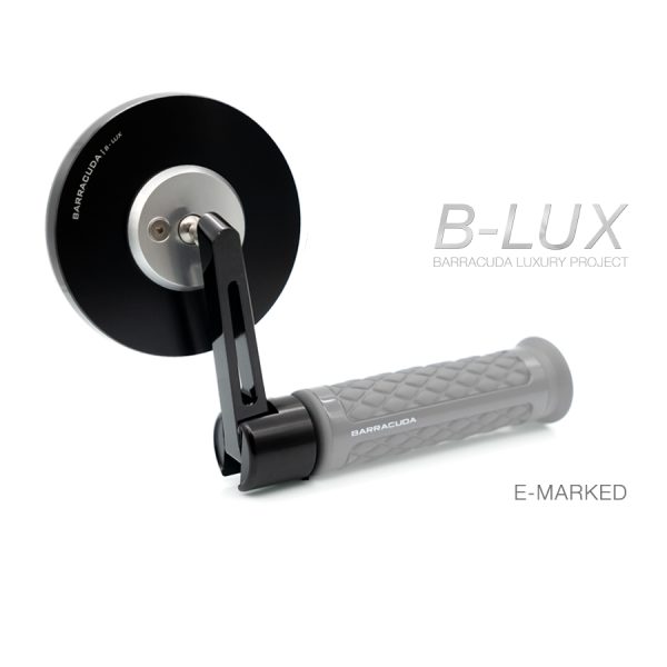 RETROVISORI MOTO SKIN-S BAR END B LUX COPPIA SPECCHI NERO
