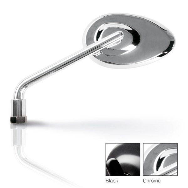 RETROVISORI MOTO STONE COPPIA SPECCHI CROMATO