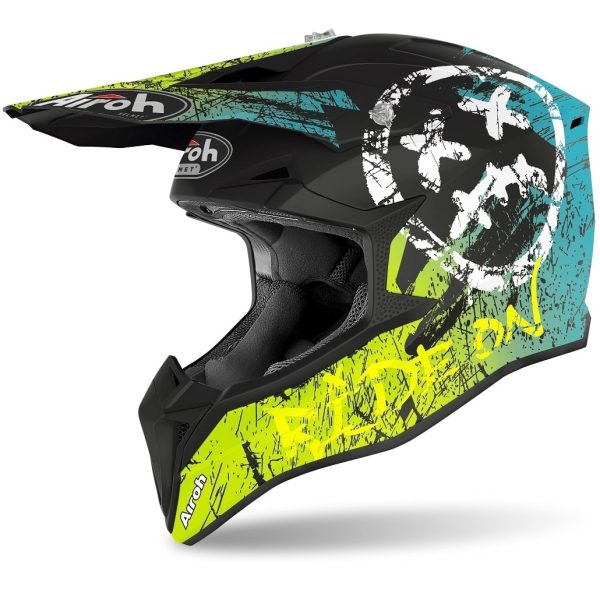 CASCO OFF ROAD CASCO WRAP SMILE YELLOW MATT