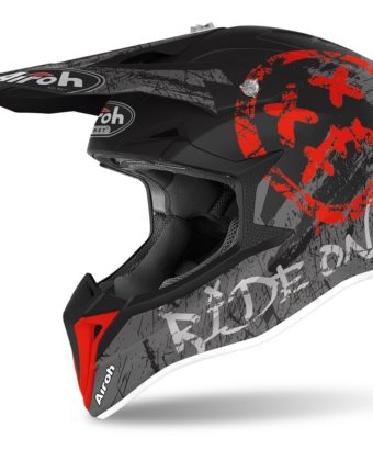 CASCO OFF ROAD CASCO WRAP SMILE RED MATT