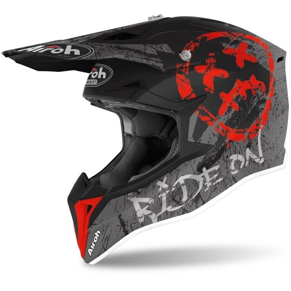 CASCO OFF ROAD CASCO WRAP SMILE RED MATT