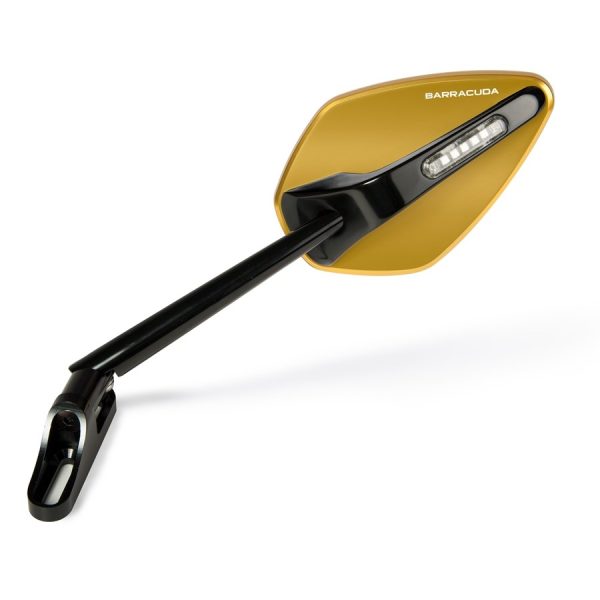 RETROVISORI MOTO SKIN XR INDICATOR B LUX COPPIA SPECCHI ORO