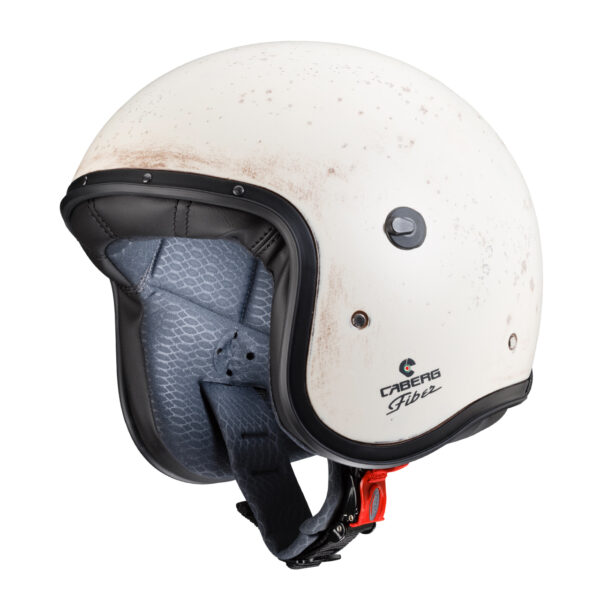 Casco jet Caberg Freeride Old White