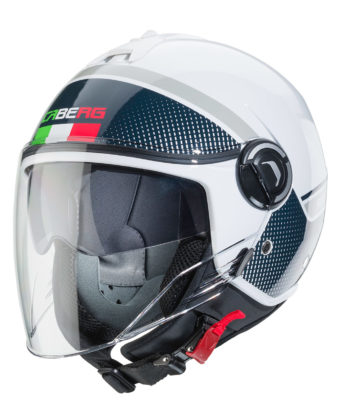 Casco jet Caberg Riviera V4 Elite Italia