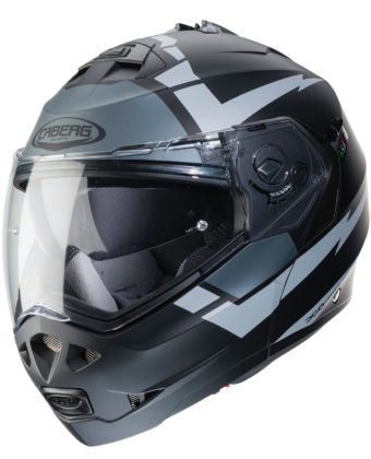 Casco modulare Caberg
Duke II Kito nero opaco – antracite