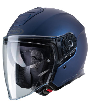 Casco jet Caberg Flyon blu opaco yama