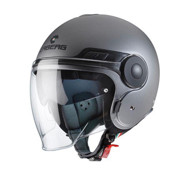 Casco jet Caberg
Uptown antracite opaco
