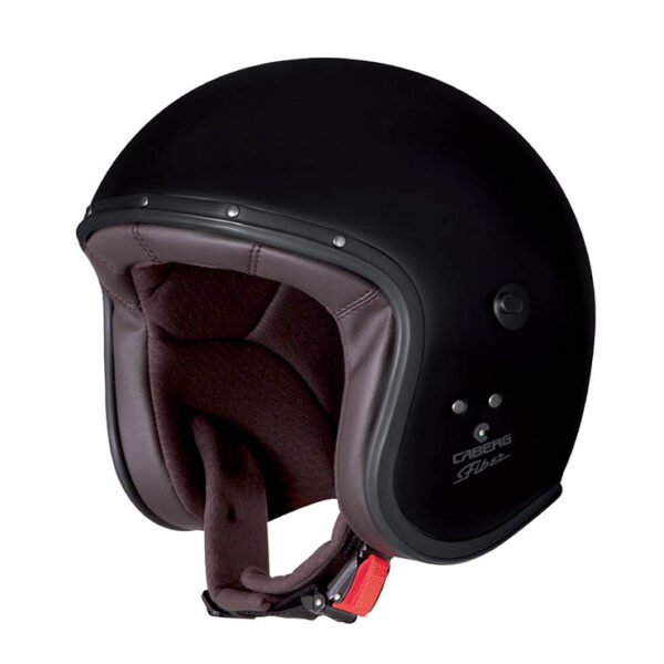 Casco jet Caberg Freeride nero opaco