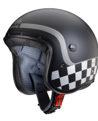 Casco jet Caberg Freeride Formula nero opaco – antracite – silver