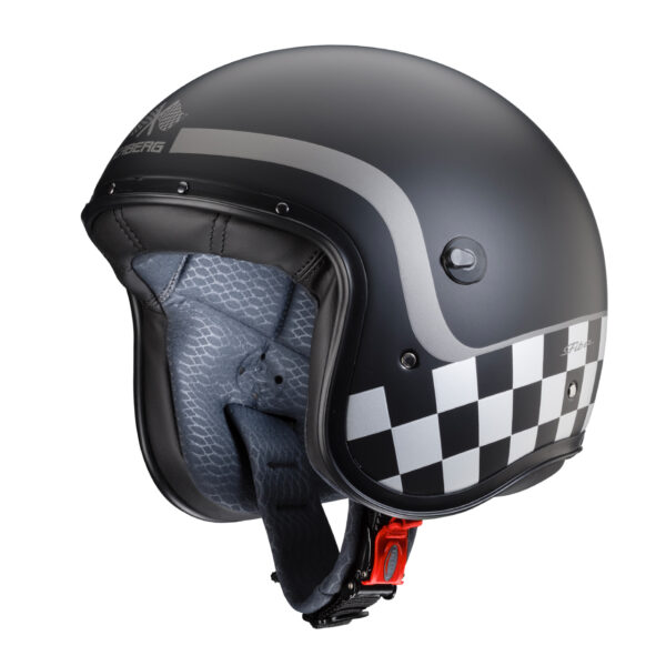 Casco jet Caberg Freeride Formula nero opaco – antracite – silver