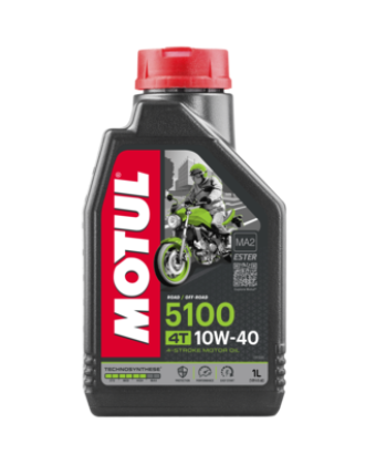 LUBRIFICANTI OLIO MOTORE MOTO 4T 5100 10W40