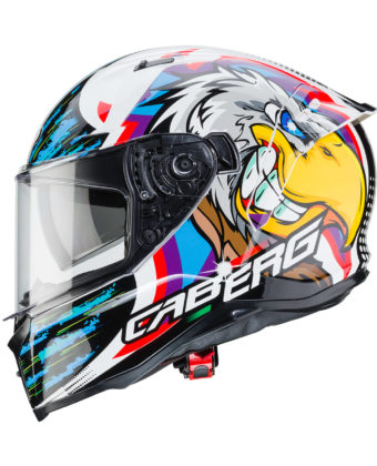 Casco integrale Caberg Avalon Hawk bianco – nero – blu