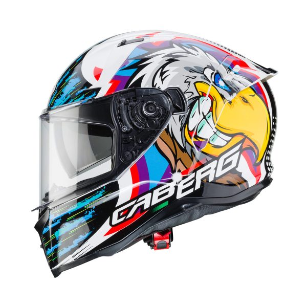 Casco integrale Caberg Avalon Hawk bianco – nero – blu