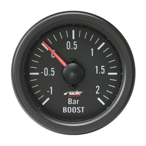 Manometro pressione turbo Black line
