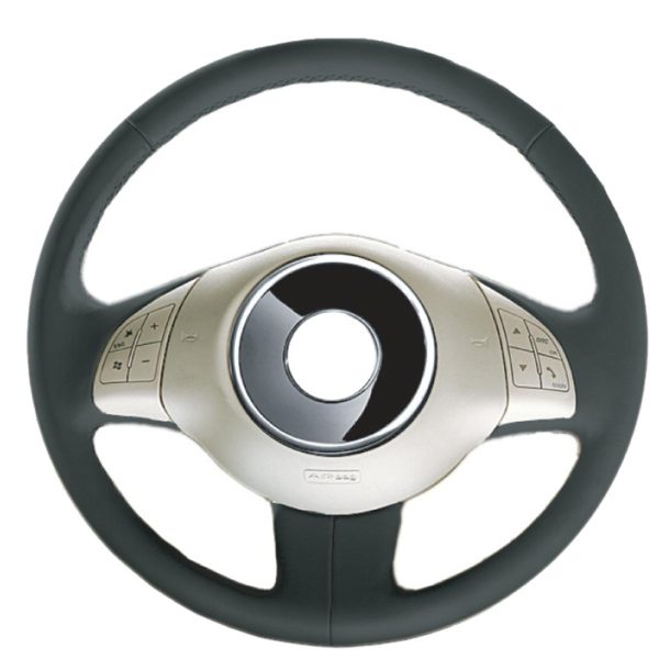 Coprivolante Fiat 500 black