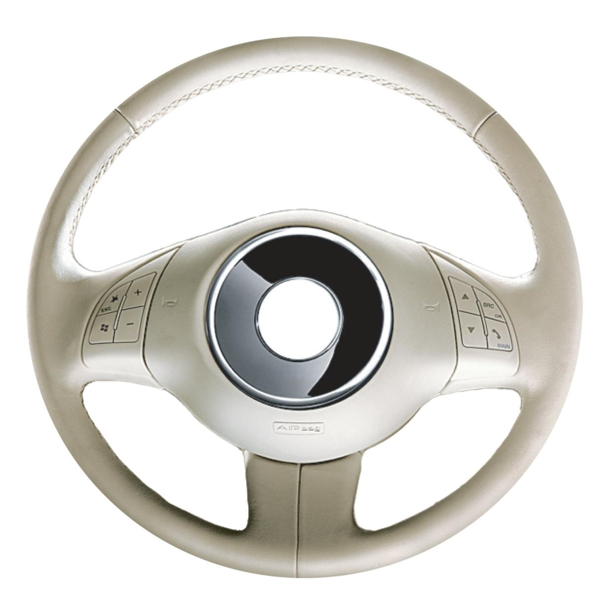 Coprivolante Fiat 500 beige - Top Tuning