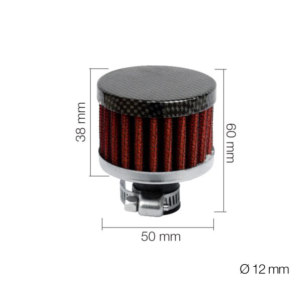 Minifiltro Carbon type 1