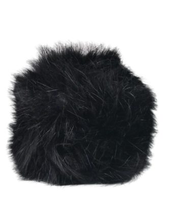 Copripomello Fluffy Fur nero