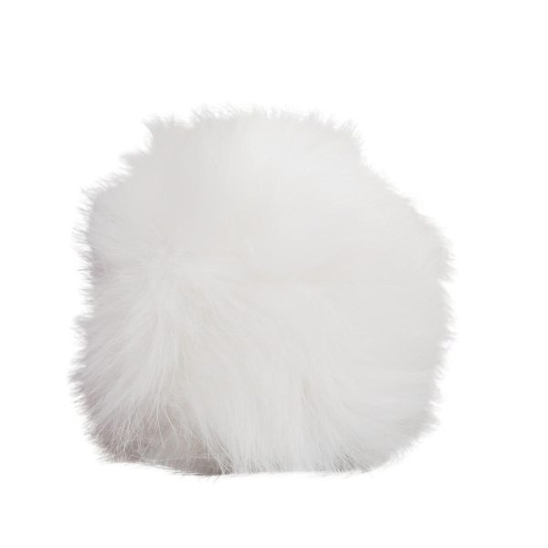 Copripomello Fluffy Fur bianco