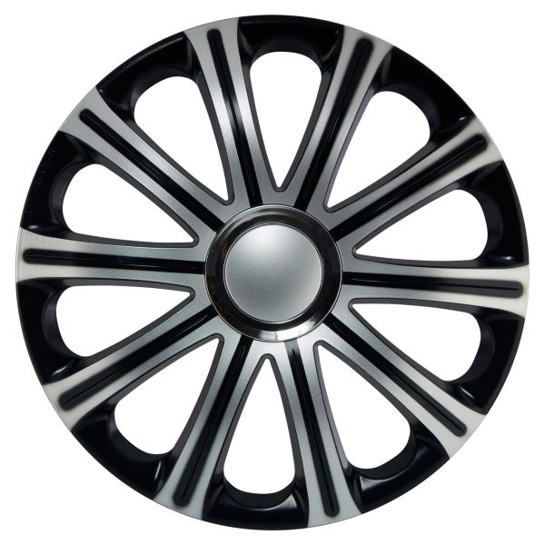 Copricerchi 14″ Modena Black Silver