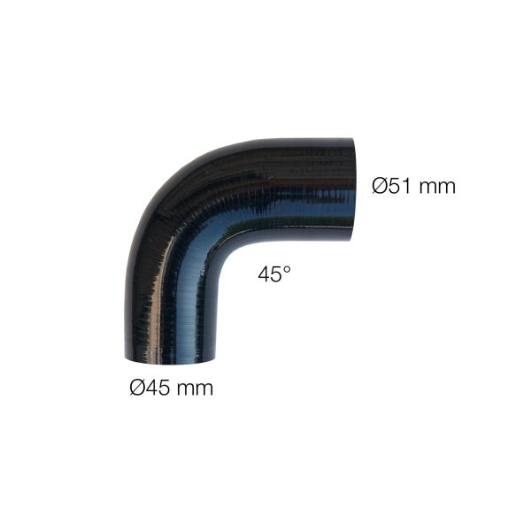 Curva ridotta 90ﾰManitor 51/45mm