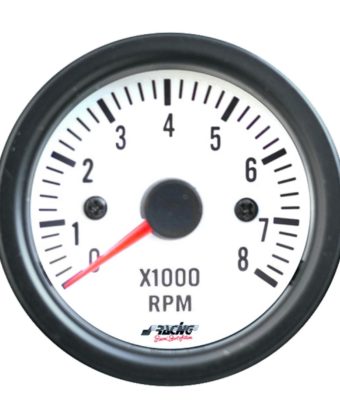 Contagiri 0-8000 RPM White Line
