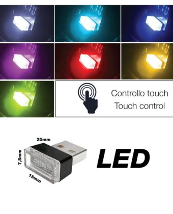 USB led atmosphere RGB 7 colori