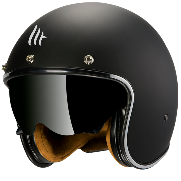 CASCO JET LE MANS 2 SV MATT BLACK