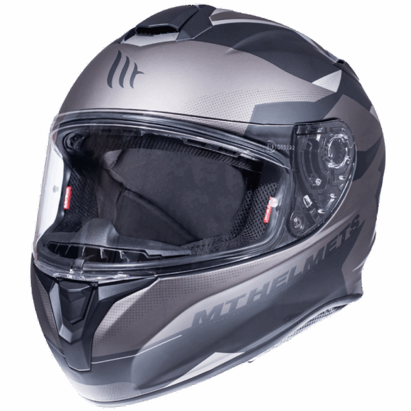 CASCO INTEGRALE TARGO ENJOY E2 MATT GREY