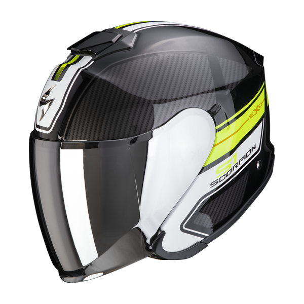 CASCO JET EXO-S1 CROSS-VILLE BLACK NEON YELLOW