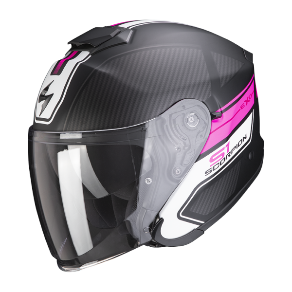 CASCO JET EXO-S1 CROSS-VILLE  BLACK PINK